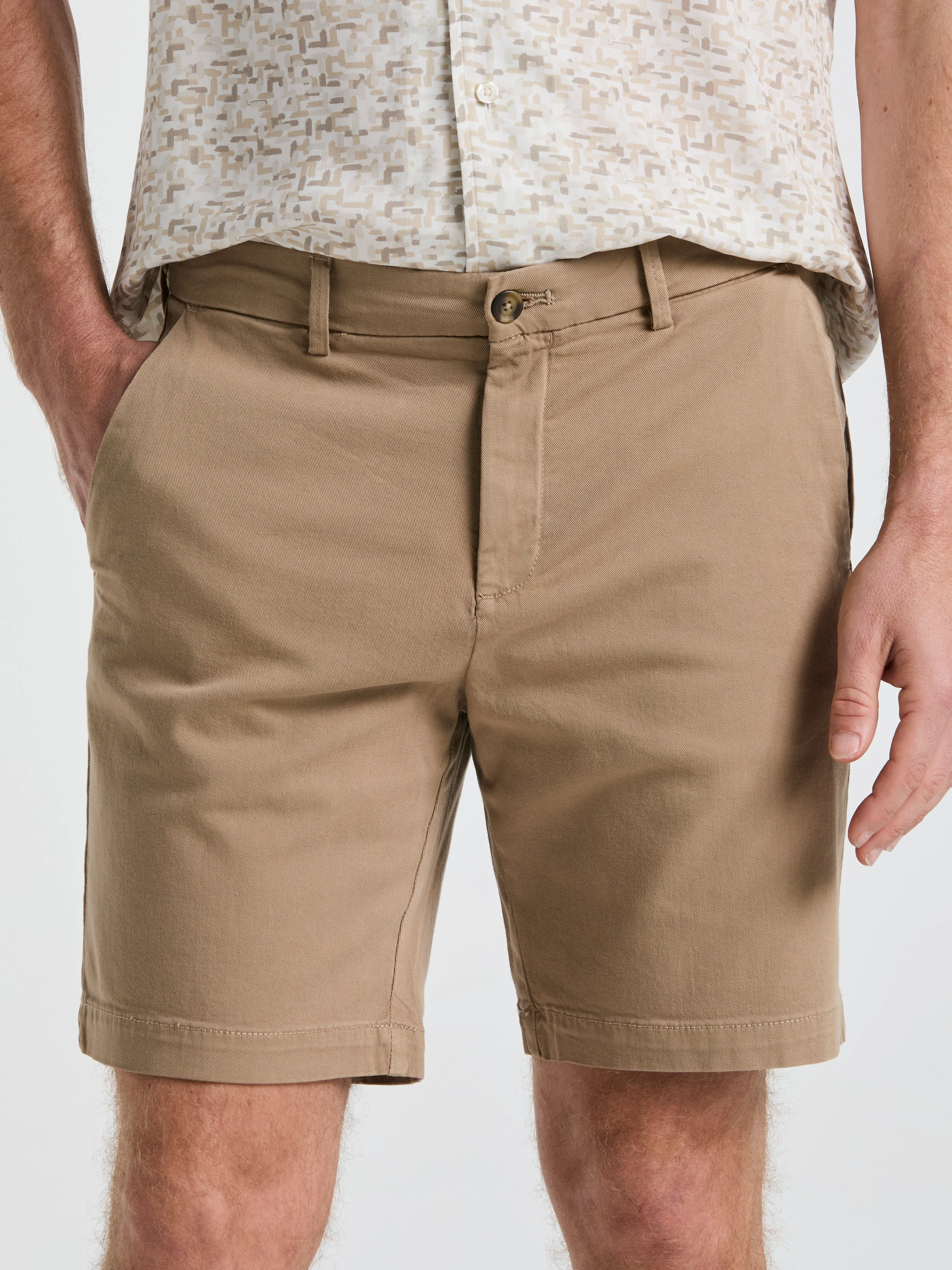 8" Flat Front Garment Dyed Short - Image 14