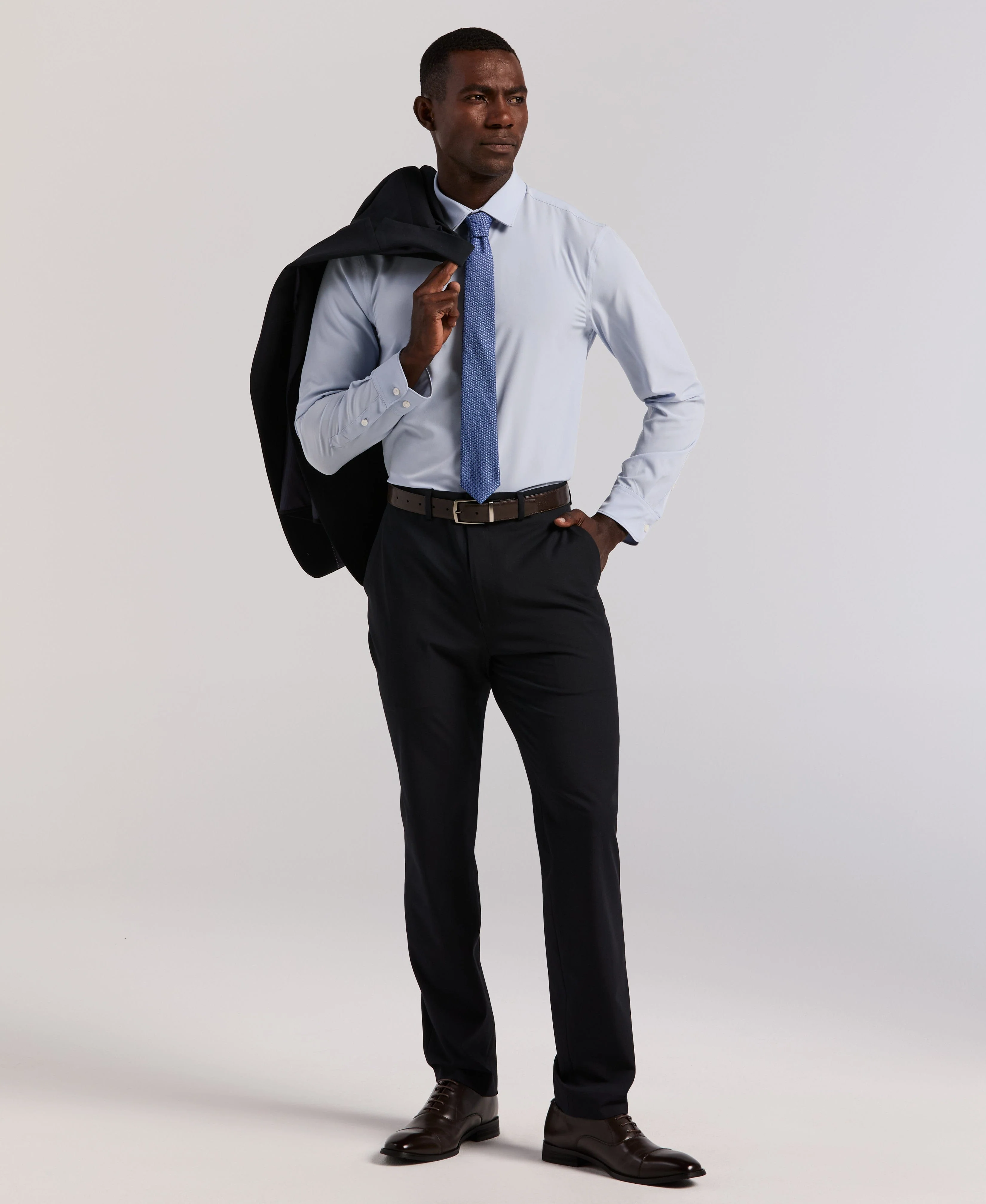 Slim Fit Gabardine Suit Pant - Image 15