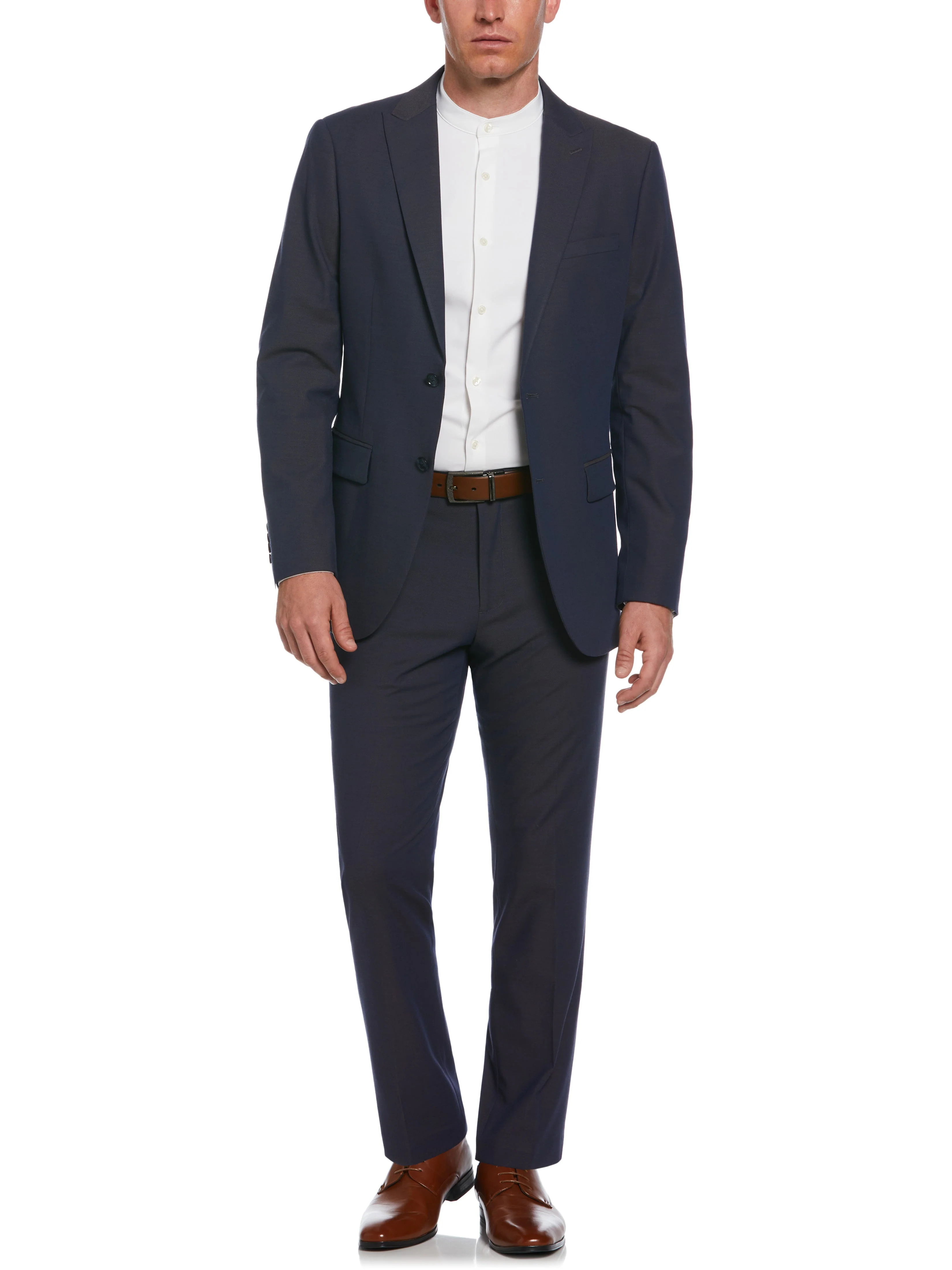 Slim Fit Peak Lapel Louis Suit Jacket - Image 5