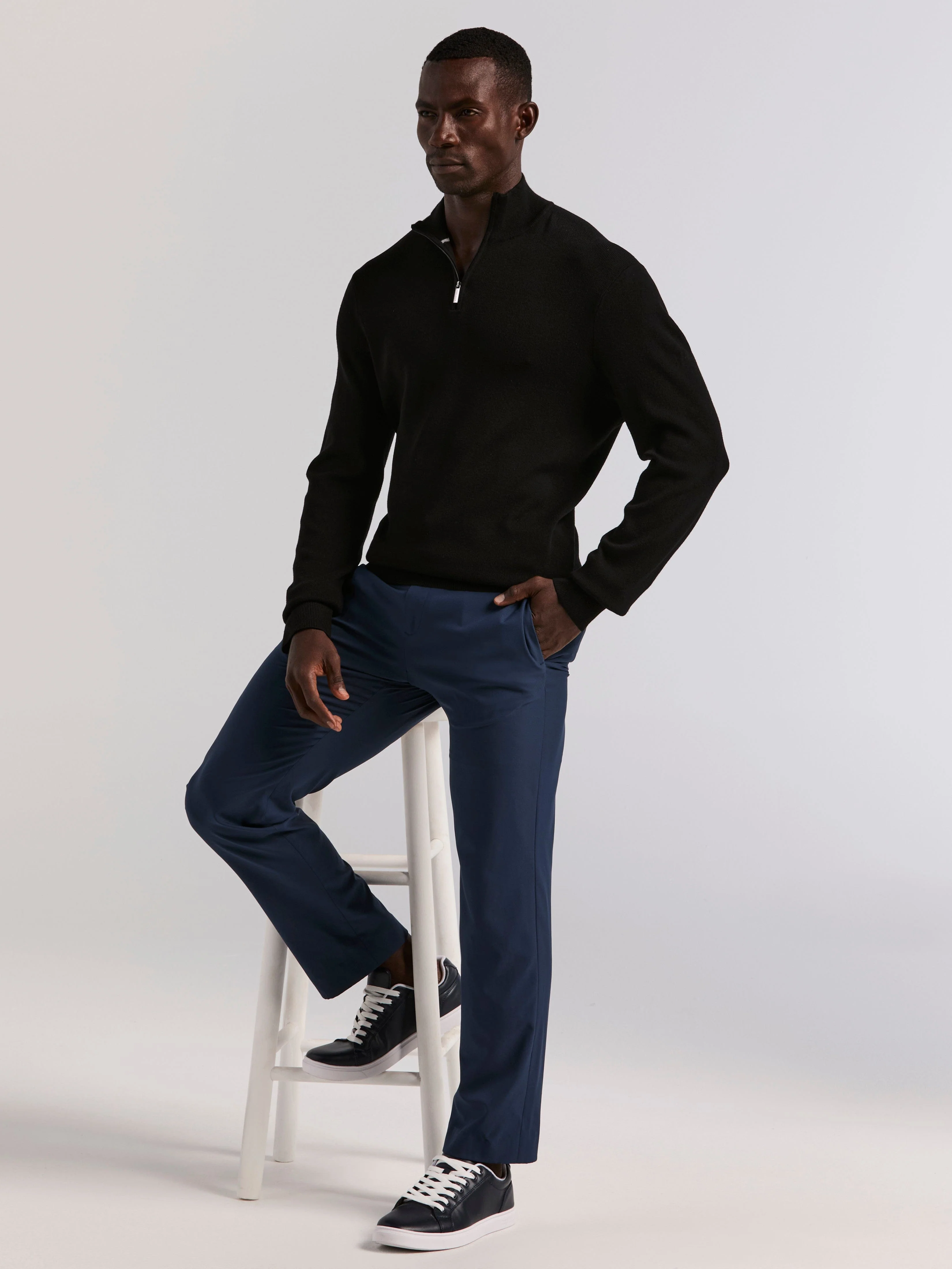 Tech Knit Quarter Zip Sweater - Image 15